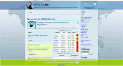 Desktop Screenshot of hrdlog.net